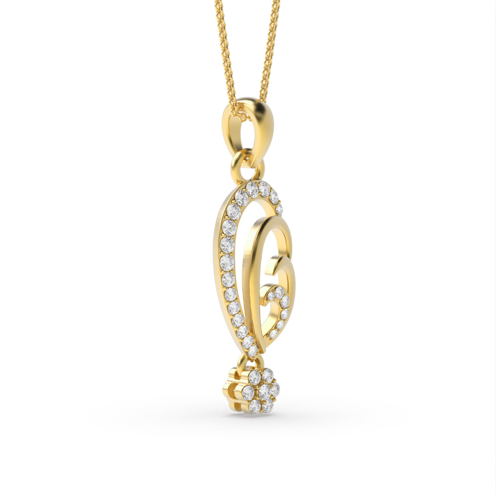 Yellow Gold designer-pendants