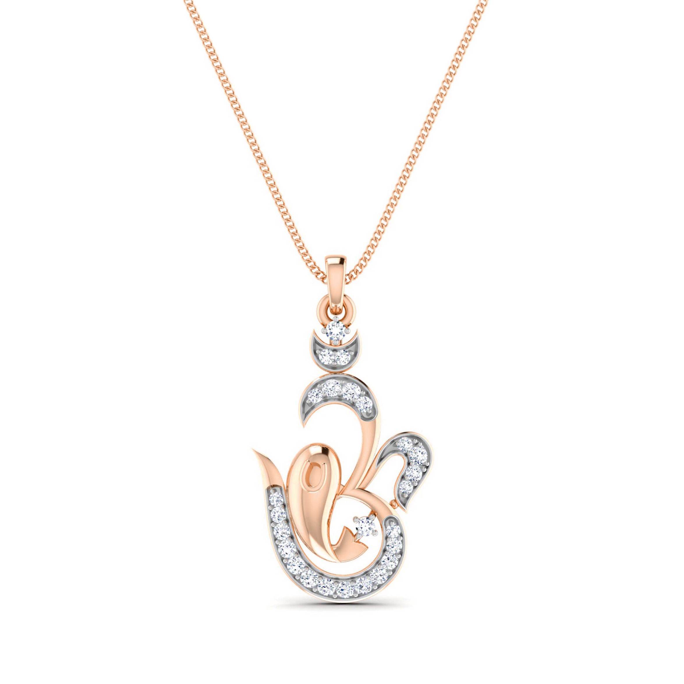 Rose Gold Religious pendants