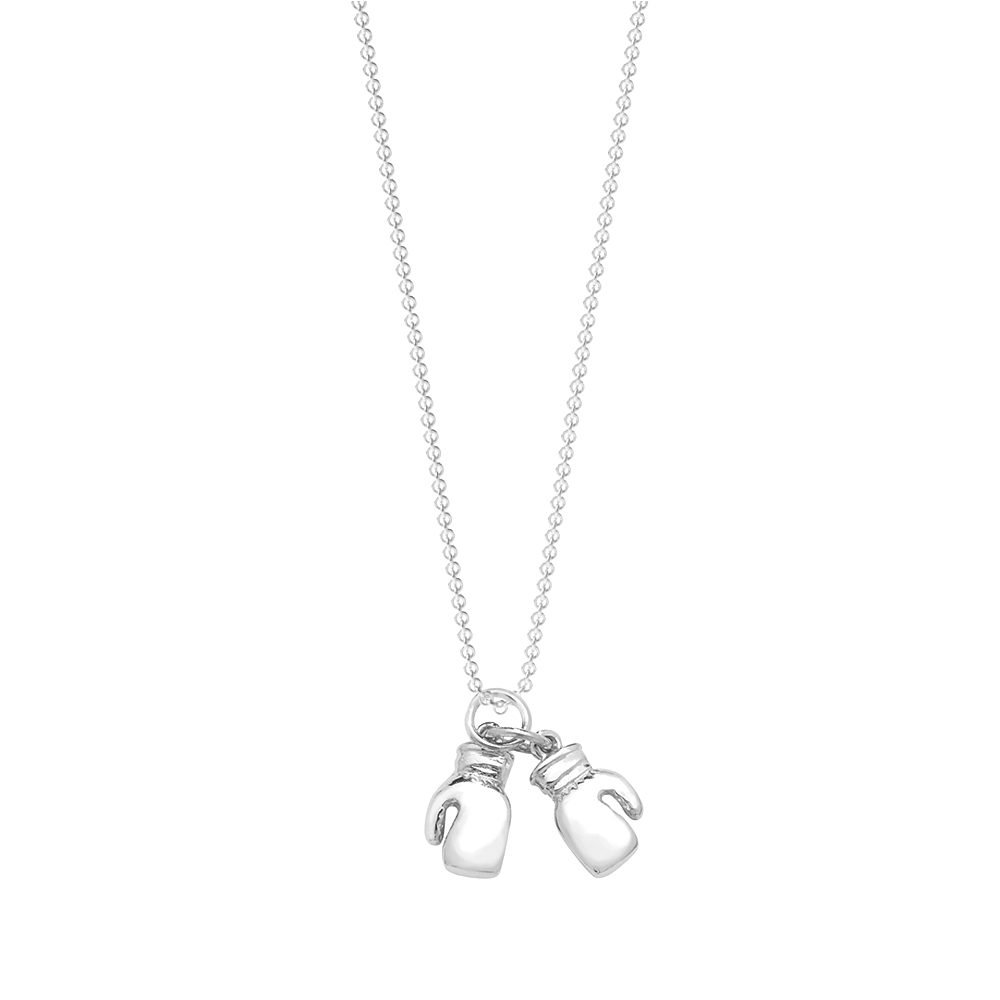 Purchase Plain Metal Boxing Glove Pendant  - Abelini
