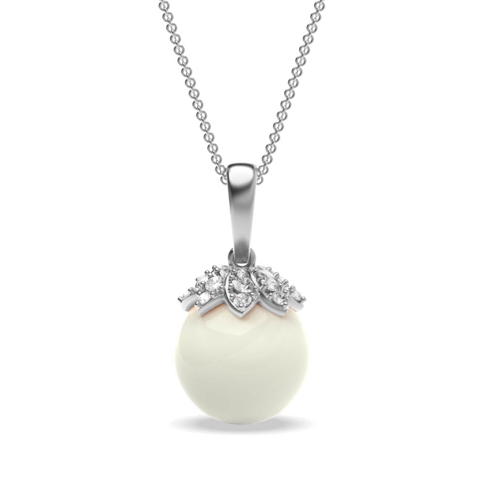 Round Shape pearl pendant (10.0mm)