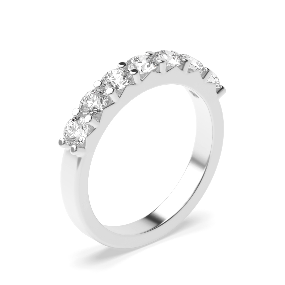 Prong Setting Seven Stone Diamond Ring
