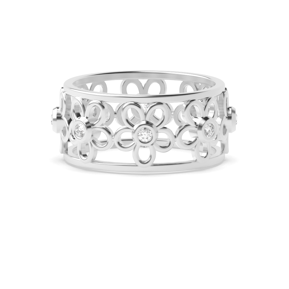 White Gold Nose Ring