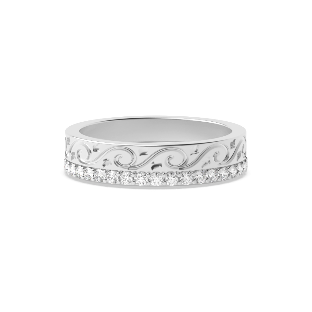 White Gold Nose Ring