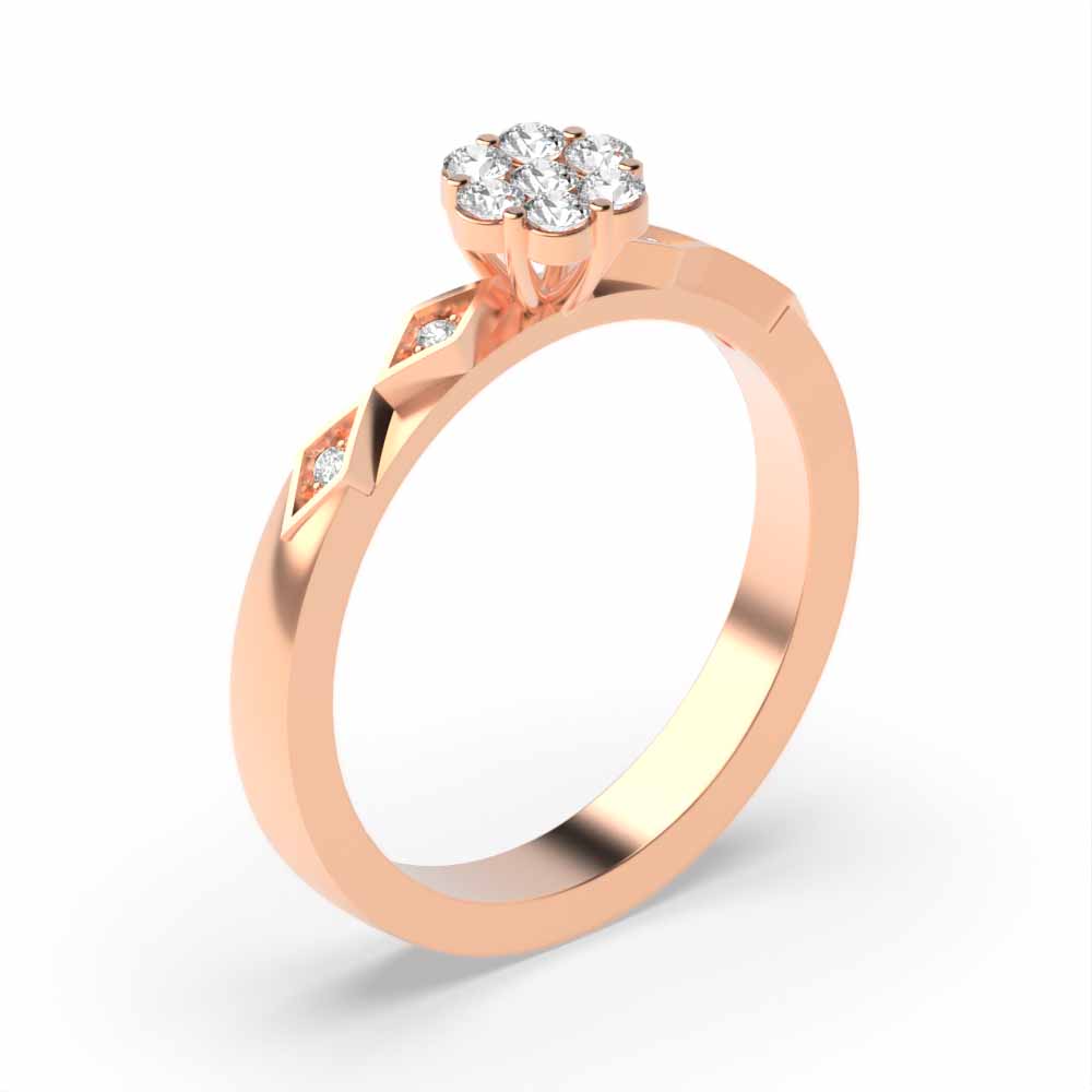 Rose Gold Engagement