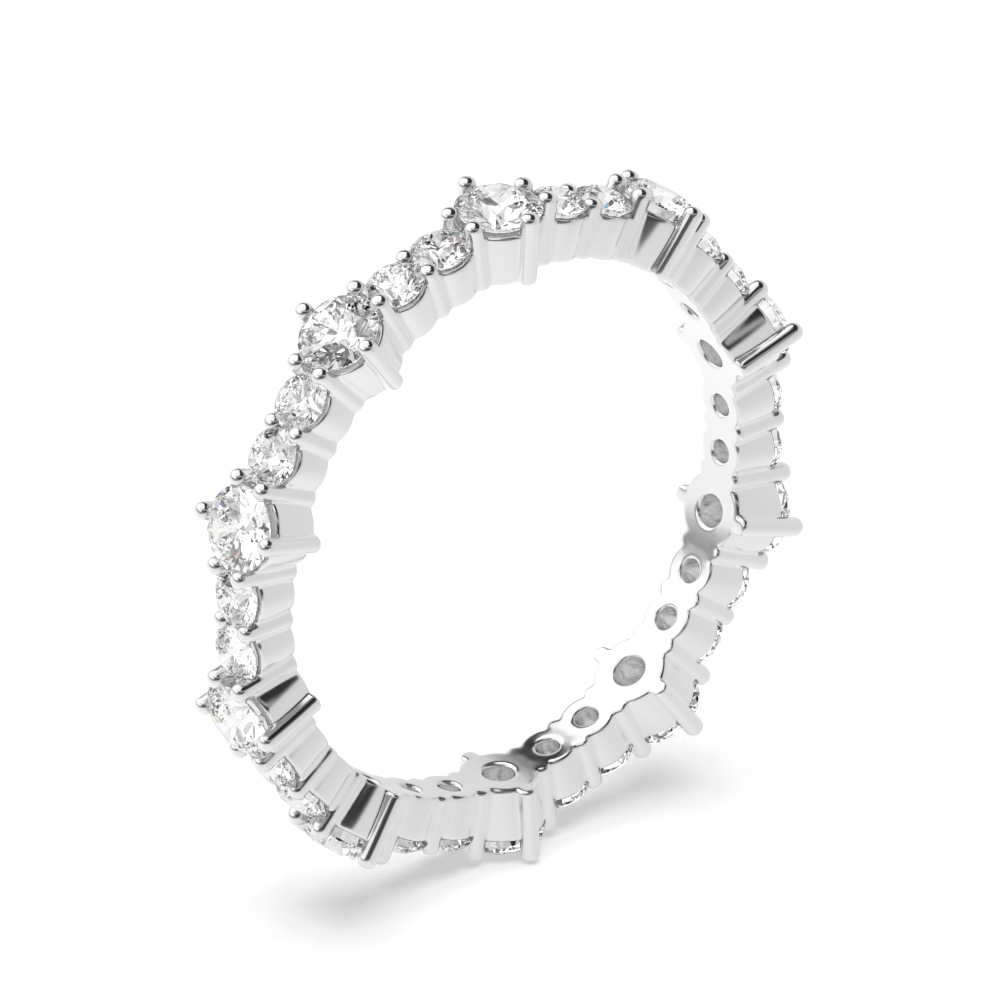 4 Prong Setting Glamorous Exclusive Diamond Full Eternity Ring (3.40mm)