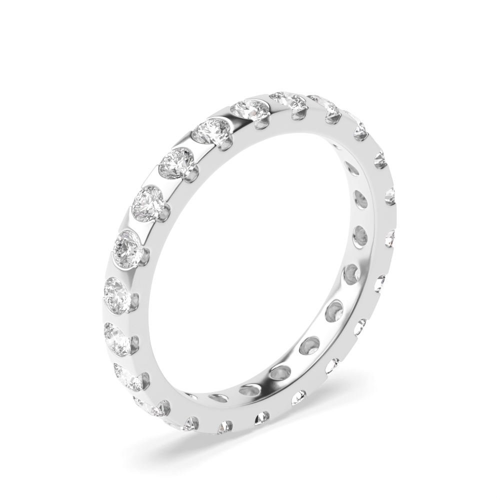 Flush Setting Beautiful  Diamond Full Eternity Ring (2.50mm)