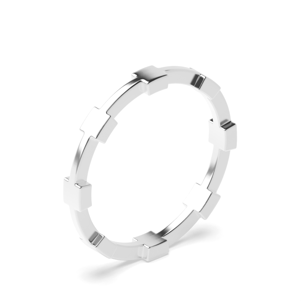plain metal wedding ring