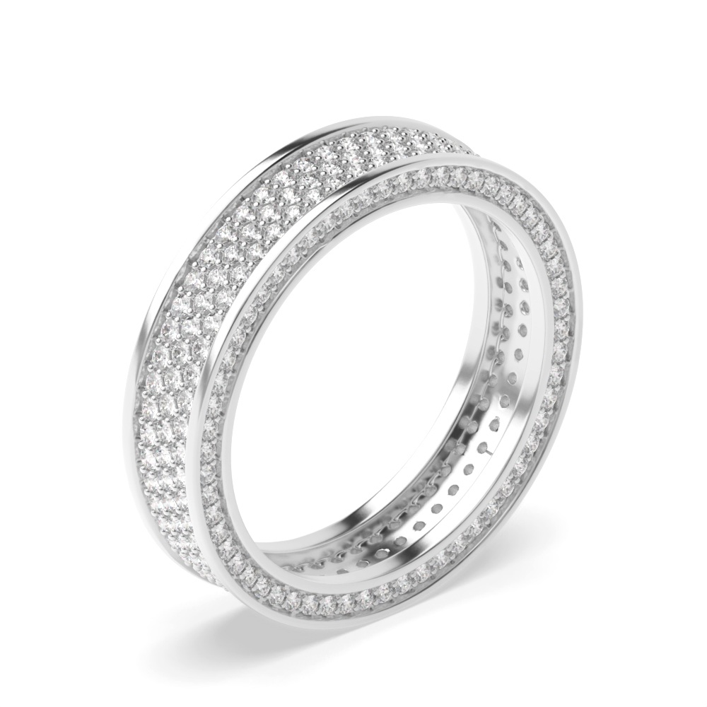 pave setting a luxurious diamond full set womens wedding ring