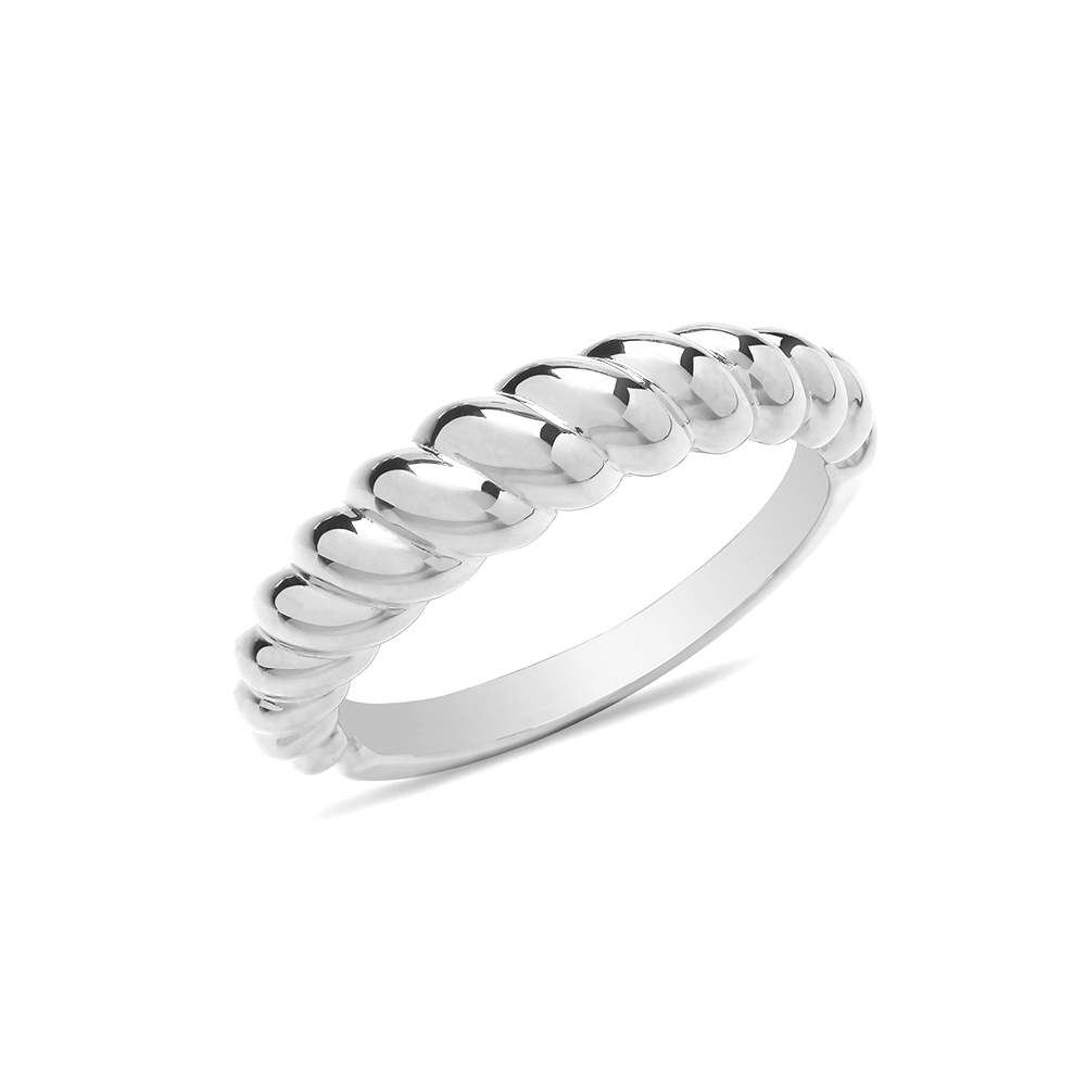 plain metal twist style ring