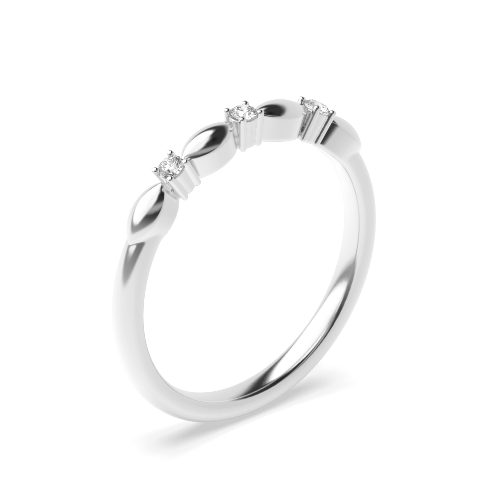 4 prong setting round diamond craftsmanship designer ring
